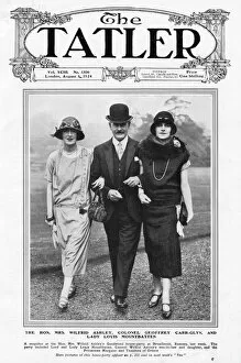 Mountbatten Collection: Lady Louis Mountbatten - Tatler front cover