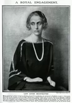 Adolf Collection: Lady Louise Mountbatten