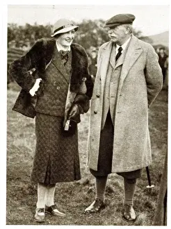 Morrison Prints: Lady Low and Lord Cochrane at Fife point-to-point