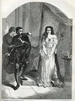 Images Dated 5th September 2018: Lady Macbeth sleepwalking
