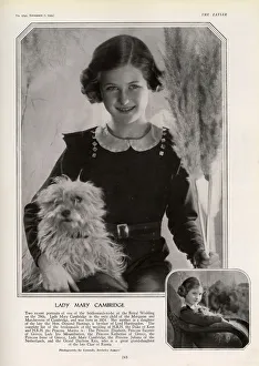 Images Dated 2nd June 2017: Lady Mary Cambridge by Madame Yevonde