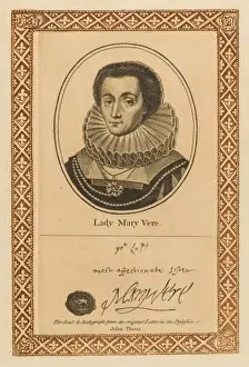 1581 Prints: Lady Mary Vere