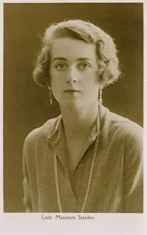 Images Dated 22nd January 2018: Lady Maureen Helen Stanley