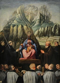 Catalonia Collection: The Lady of Montserrat by Alonso Cano (1601-1667)