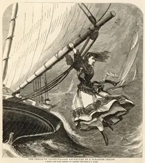 Danger Prints: Lady nearly swept overboard in the Bristol Channel