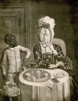 Kettle Prints: Lady Nightcap at Breakfast