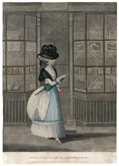 Search Prints: Lady Outside Bookshop
