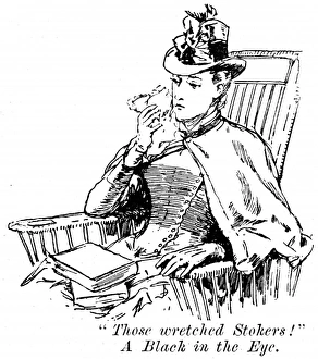 Images Dated 16th December 2004: Lady Passenger on a Trans-Atlantic Steamship, 1888