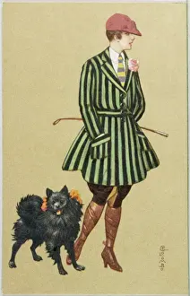 Lady and Pomeranian
