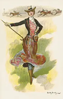 Haughty Prints: A lady at the races
