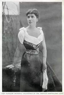 Images Dated 7th February 2020: Lady Randolph Churchill