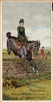 Lady Riding Sidesaddle