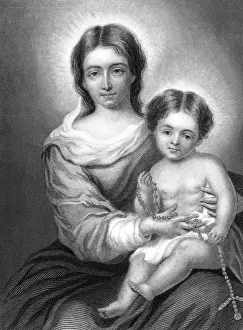 Rosary Prints: Our Lady of the Rosary