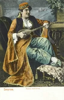 Images Dated 28th March 2011: Lady Setar player from Izmir, Turkey
