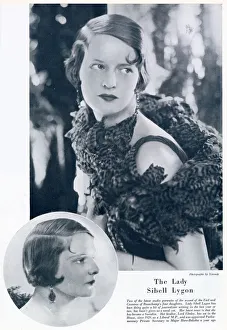 Images Dated 17th January 2020: Lady Sibell Lygon by Madame Yevonde