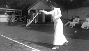 Lady Tennis player