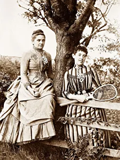 Lady Tennis Players early 1900s