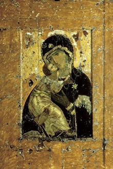 Type Gallery: Our Lady of Vladimir. beg. 12th c. Icon moved