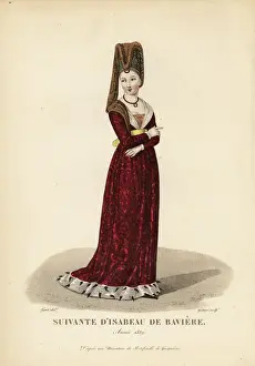 Lady in waiting to Isabelle of Bavaria, wife