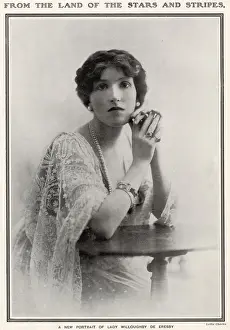 Willoughby Prints: Lady Willoughby de Eresby, later Lady Ancaster when her husband succeeded to the title