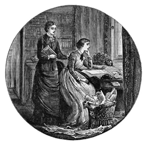 Suffering Prints: Lady with Writers Block