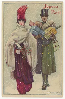 Presents Collection: Lady Xmas Shopping