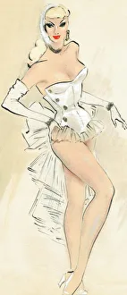 Images Dated 16th March 2018: Laetitia - Murrays Cabaret Club costume design