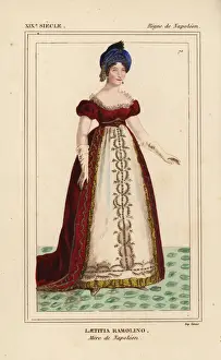 Librairie Prints: Laetitia Ramolino, mother of Napoleon Bonaparte 1750-1836