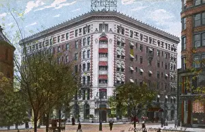 Lafayette Prints: Lafayette Hotel, Buffalo, New York State, USA