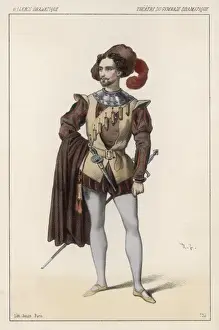 Gounod Prints: Lafontaine as Valentine