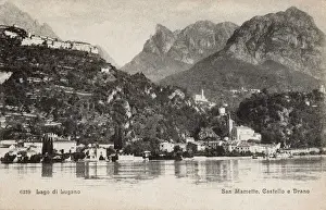 Lago Prints: Lago di Lugano (Lake Lugano) - Switzerland