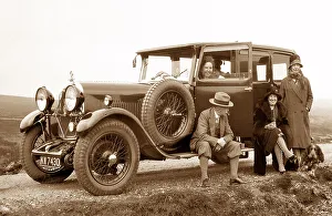 Lagonda Prints: Lagonda motor car possibly 1930s