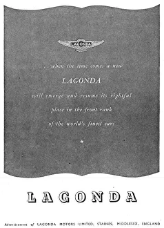 Motors Prints: Lagonda Motors