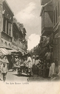 Images Dated 14th June 2011: Lahore, Pakistan - The Gate Bazaar