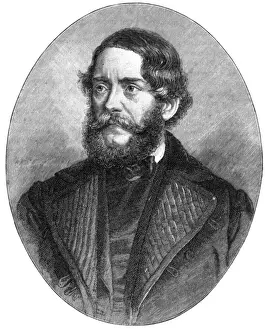 Kossuth Prints: Lajos Kossuth / Anon Oval