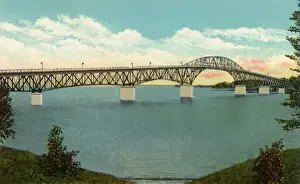 Champlain Prints: Lake Champlain Bridge Date: 1932