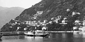 Como Prints: Lake Como Italy early 1900s