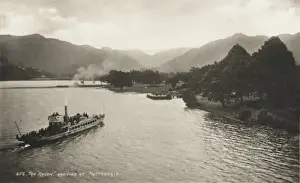 Lake District - Cumbria - Ferry arriving at Patterdale