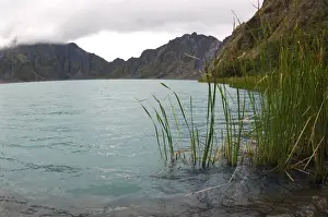 Craters Prints: A lake, formed in a crater of volcano Pinatubo