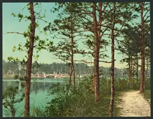 The lake at Georgian Court, Lakewood, N. J