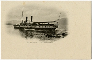 Images Dated 6th October 2016: Lake Leman - The Ferry to Le Bouveret
