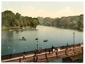 The lake, north side, Konigsberg, East Prussia, Germany (i.e The lake, north side, Konigsberg, East Prussia, Germany (i.e