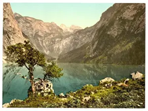 The Lake, Obersee, Upper Bavaria, Germany