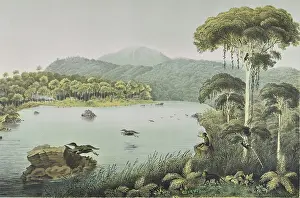 Locally Prints: Lake Patengan, Java
