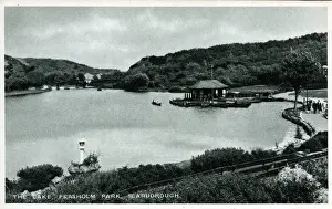 Peasholm Prints: The Lake - Peasholm Park, Scarborough, Yorkshire