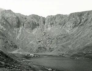Lake in Snowdonia National Park, North Wales