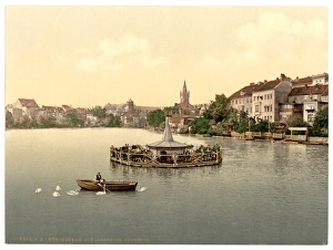 The lake, south side, Konigsberg, East Prussia, Germany (i.e The lake, south side, Konigsberg, East Prussia, Germany (i.e