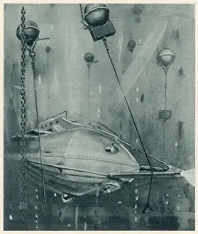 Lake Submarine in Action