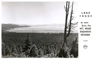 Tahoe Prints: Lake Tahoe, Nevada, USA