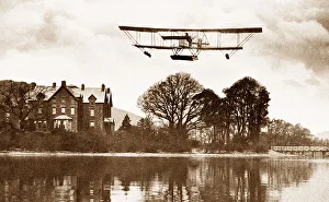 Windermere Prints: Lake Windermere hydroplane early 1900s